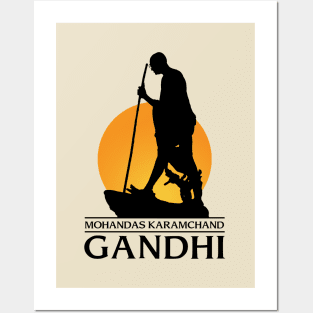 Mahatma Gandhi Father of the Nation Posters and Art